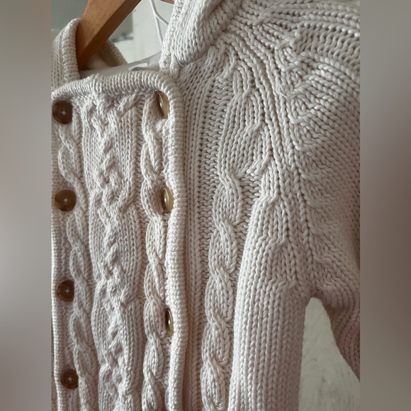 Baby gap cable knitted lined baby sack NWT - Picture 3 of 8